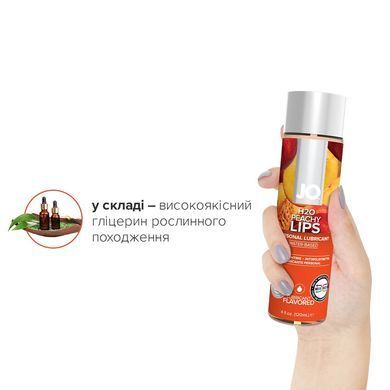 Розпродаж!!! Змазка на водній основі System JO H2O &mdash; Peachy Lips (120 мл) (термін до 01.03.2025) SO1777-R фото