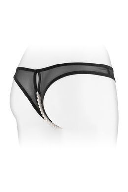 Трусики с жемчугом и доступом Fashion Secret Sophie Black (мятая упаковки!!!) SO4718-R фото