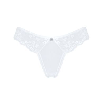 Полупрозрачные трусики Obsessive Heavenlly panties XS/S, открытые ягодицы SO8169 фото