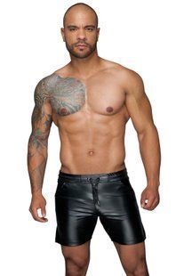 Чоловічі шорти Noir Handmade H061 Powerwetlook shorts - 3XL SX0108 фото