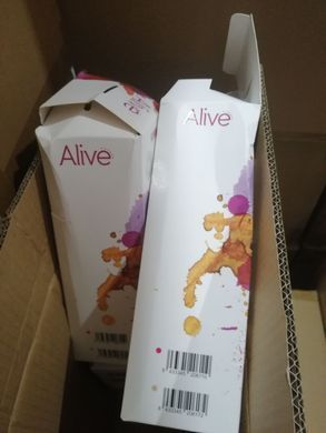 Фаллоимитатор Alive Adam Pink L, двухслойный, силикон+ Silexpan, диаметр 4см (мятая упаковка!!!) AL20331-R фото