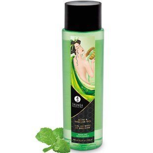 Гель для душа Shunga Shower Gel - Sensual Mint (370 мл) с растительными маслами и витамином Е SX0586 фото