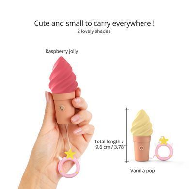 Вибратор-мороженое Love To Love CAND'ICE &mdash; RASPBERRY JOLLY SO6820 фото