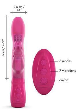 Вибратор Dorcel Furious Rabbit с вращением и возвратно-поступательными движениями головки, вибрация MD1571 фото