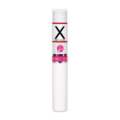 Стимулювальний бальзам для губ унісекс Sensuva - X on the Lips Bubble Gum з феромонами, жуйка SO4462 фото