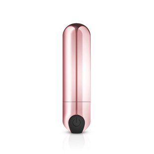 Віброкуля Rosy Gold &mdash; Nouveau Bullet Vibrator, перезаряджається SO4593 фото