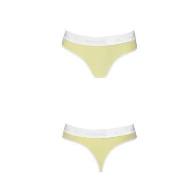 Спортивные трусики-стринги Passion PS007 PANTIES XL, yellow SO4262 фото