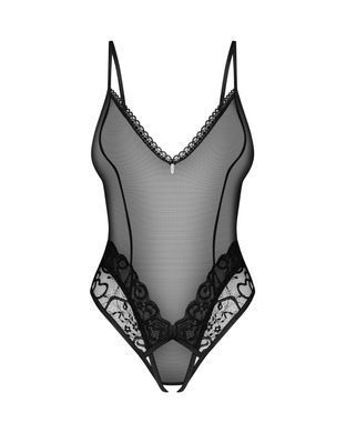 Боді Obsessive Blomentis crotchless teddy XL/2XL SX1029 фото