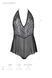 Боді Passion LEAFA BODY black S/M - ECO Passion SX0501 фото 5