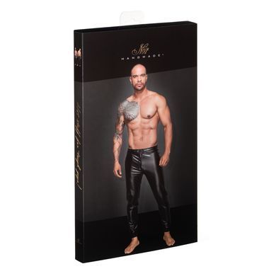 Чоловічі трегінси Noir Handmade H063 Powerwetlook treggings - XXL SX0119 фото