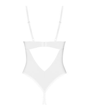 Боді з доступом Obsessive Alissium crotchless teddy, M/L, ліф з м&rsquo;якою чашкою, високі трусики SX0598 фото