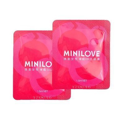 Возбуждающий гель для женщин MINILOVE 1,5ml A0000199 фото