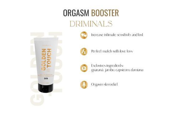 Крем-бустер для клітора Driminals Golden Touch Orgasm Booster 30 мл SX0682 фото