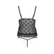 Боди монокини с открытой грудью Passion JUSTINA BODY S/M, black EL15402 фото 4