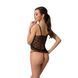 Боди монокини с открытой грудью Passion JUSTINA BODY S/M, black EL15402 фото 2