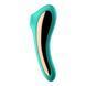Вакуумный стимулятор с вибрацией Satisfyer Dual Kiss Green SO6116 фото 3