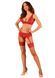 Чулки под пояс с широким кружевом Obsessive Lacelove stockings XS/S SO8658 фото 4