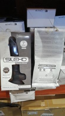 Фалоімітатор SilexD Johnny Black (MODEL 1 size 7in) (м'ята упаковка!!!) SO2861-R фото