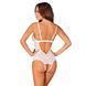 Еротичне напівпрозоре боді Obsessive Heavenlly crotchless teddy M/L (м'ята упаковка!!!) SO8167-R фото 3