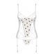 Корсет с подвязками, стринги Passion LOVELIA CORSET XXL/XXXL, white SO4770 фото 5