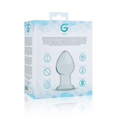 Стеклянная анальная пробка Gildo Glass Buttplug No. 26 SO4420 фото