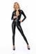 (SALE) Комбинезон Noir Handmade F293 Powerwetlook catsuit with front zipper - S SX0189 фото 1