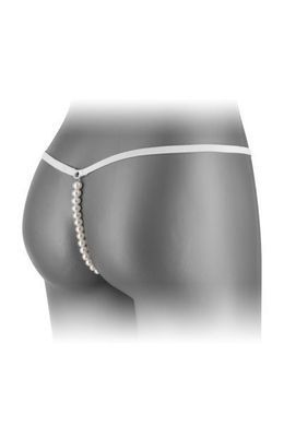 Трусики-стринги с жемчужной ниткой Fashion Secret VENUSINA White (мятая упаковка!!!) SO2249-R фото
