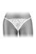 Трусики-стринги с жемчужной ниткой Fashion Secret VENUSINA White (мятая упаковка!!!) SO2249-R фото 1