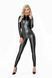 (SALE) Комбинезон Noir Handmade F293 Powerwetlook catsuit with front zipper - L SX0191 фото 1