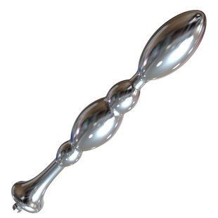 Металлический анальный плаг для секс-машин Hismith Bullet Anal Toy, система KlicLok SO6217 фото